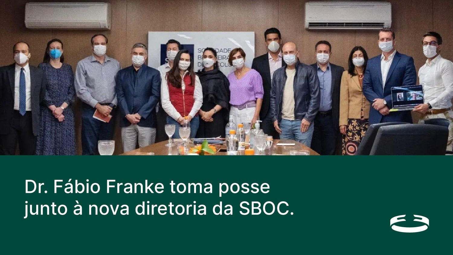 Posse junto à nova diretoria da SBOC